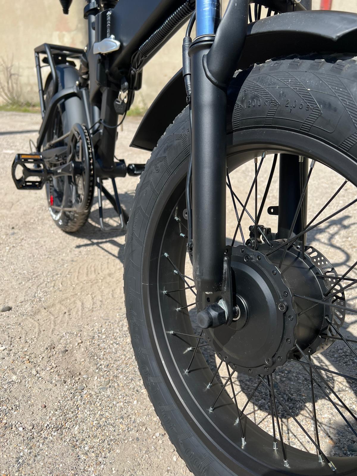 Vélo électrique Fatbike | Atom Ride JY03 | 750 W | V-max 25 km/h | Autonomie 105 km - Urban Bikes