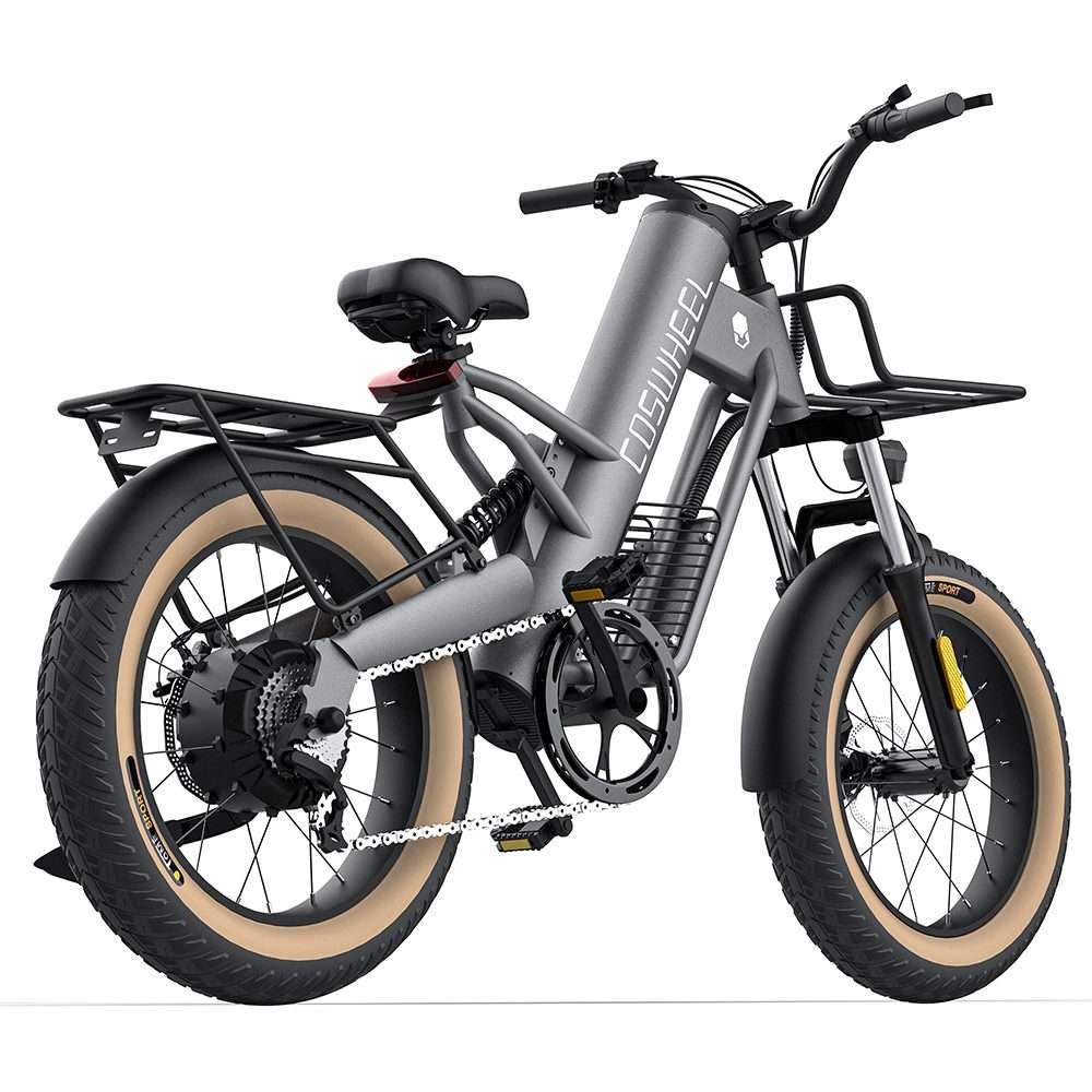Vélo électrique Fatbike | COSWHEEL M20 | 750W | V-max 25 km/h | Autonomie 80 km - Urban Bikes