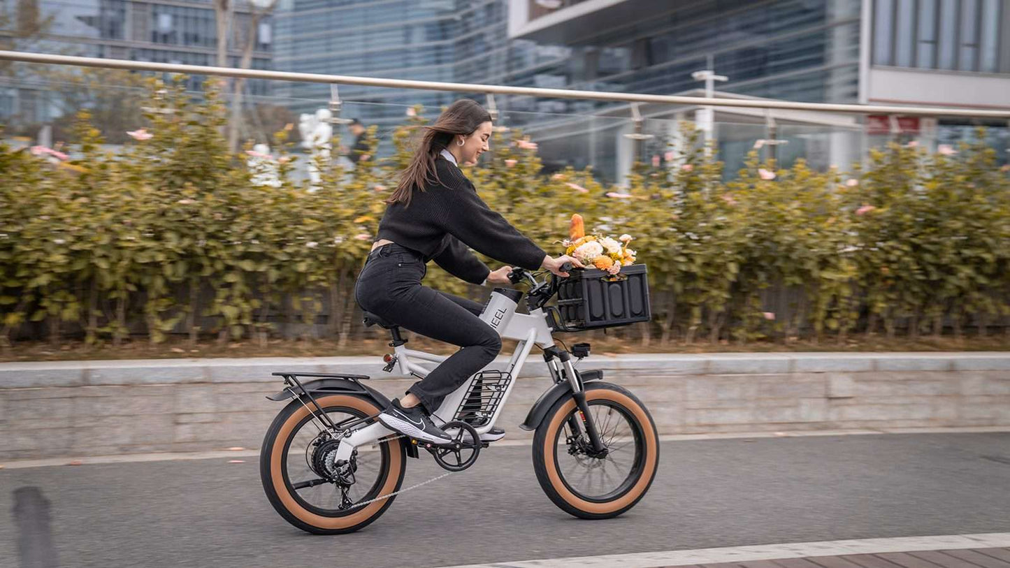 Vélo électrique Fatbike | COSWHEEL M20 | 750W | V-max 25 km/h | Autonomie 80 km - Urban Bikes