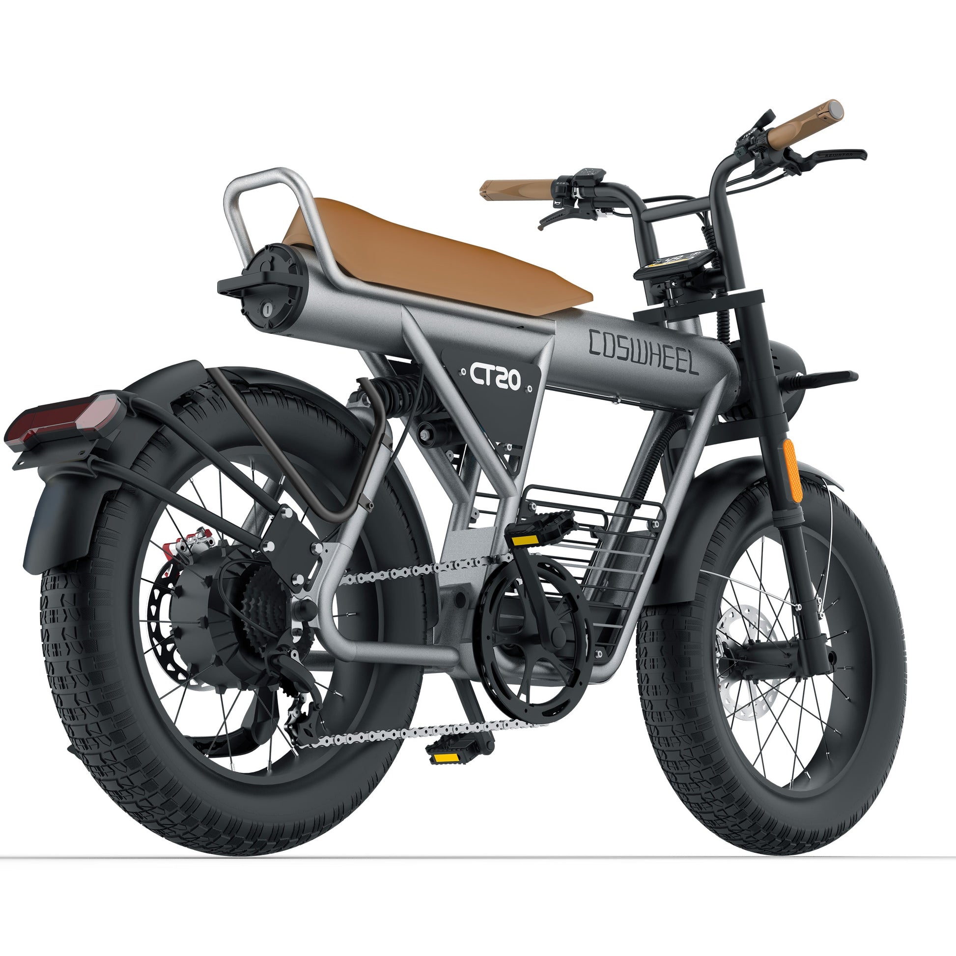 Vélo électrique Fatbike | COSWHEEL CT20 2025 | 1000W | V-max 25 km/h | Autonomie 100 km - Urban Bikes