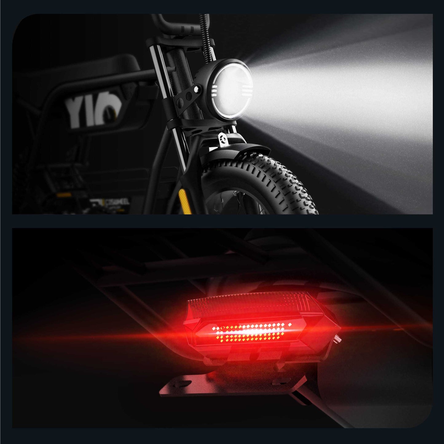 Vélo électrique Fatbike | COSWHEEL Y16 | 750W | V-max 25 km/h | Autonomie 84 km - Urban Bikes