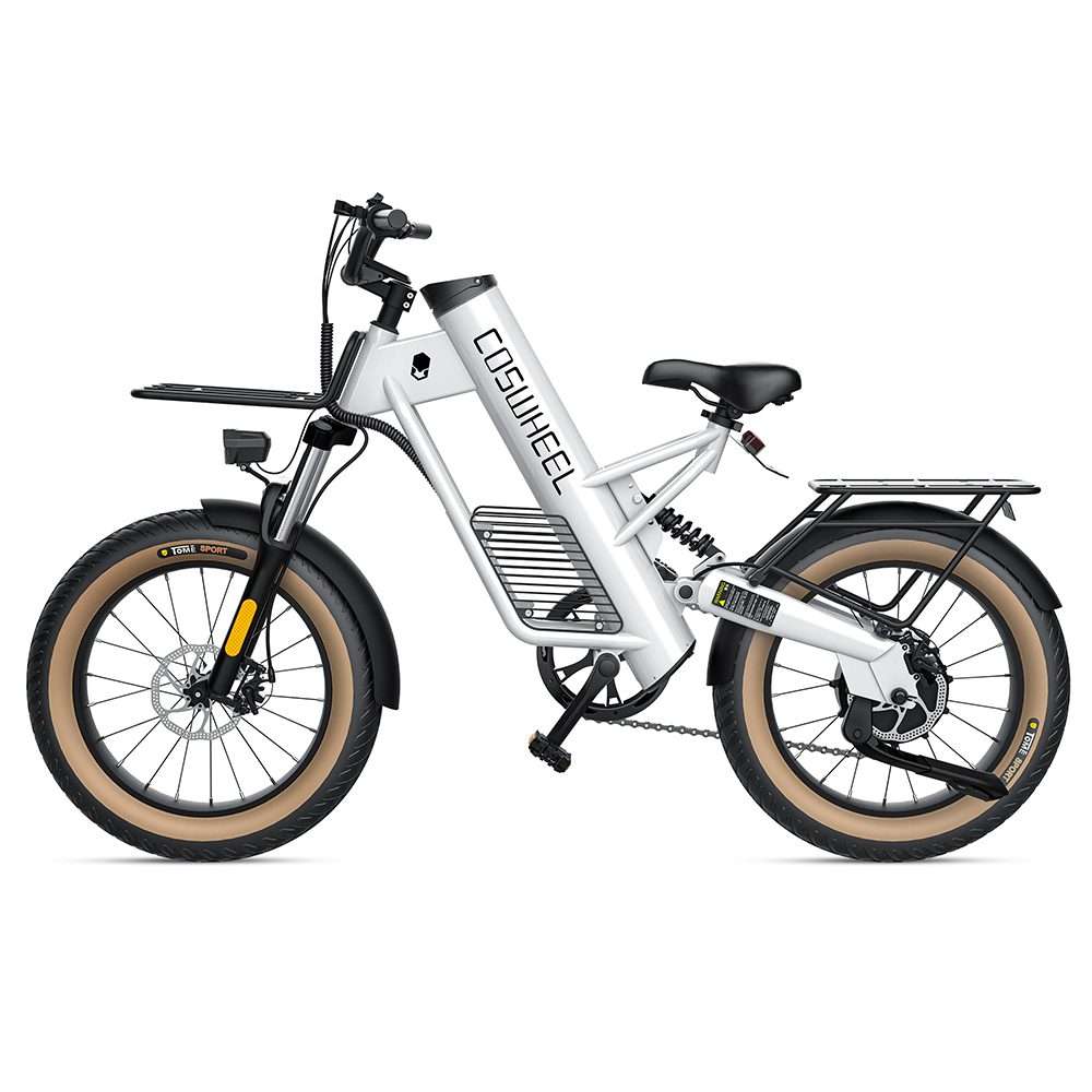 Vélo électrique Fatbike | COSWHEEL M20 | 750W | V-max 25 km/h | Autonomie 80 km - Urban Bikes