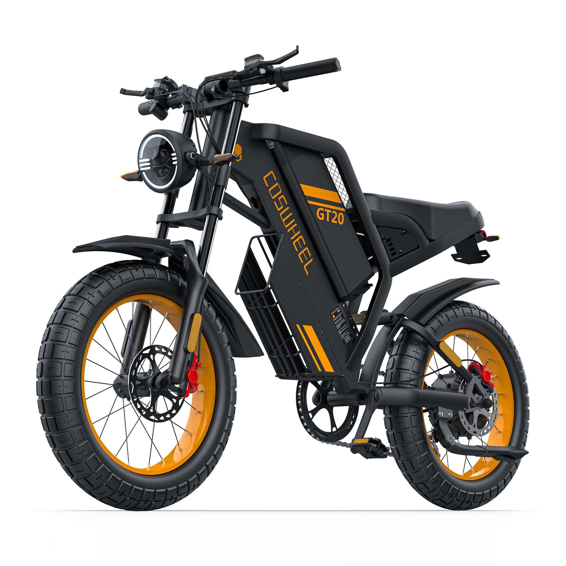 Vélo électrique Fatbike | COSWHEEL GT20 | 1000W | V-max 25 km/h | Autonomie 100 km - Urban Bikes