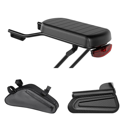 Kit d’upgrade complet | A-Spadz Ultimate Upgrade Kit | Porte-bagages + Sacoche cadre + Sacoche tube supérieur - Urban Bikes