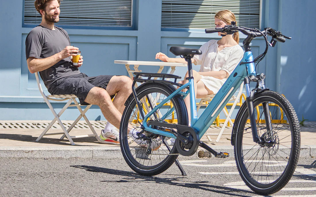 Vélo électrique urbain | A-Spadz QREATE City Air | 250 W | V-max 25 km/h | Autonomie jusqu’à 90 km - Urban Bikes