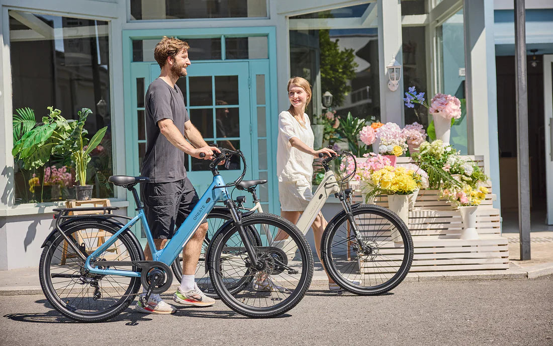 Vélo électrique urbain | A-Spadz QREATE City Air | 250 W | V-max 25 km/h | Autonomie jusqu’à 90 km - Urban Bikes