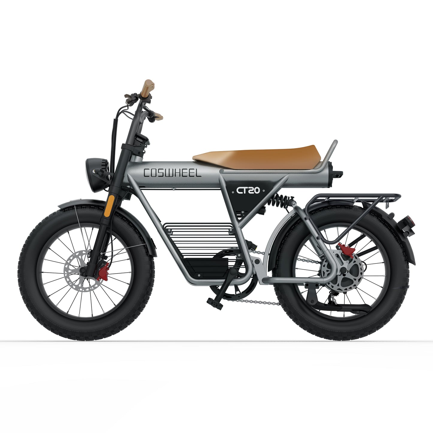 Vélo électrique Fatbike | COSWHEEL CT20 2025 | 1000W | V-max 25 km/h | Autonomie 100 km - Urban Bikes