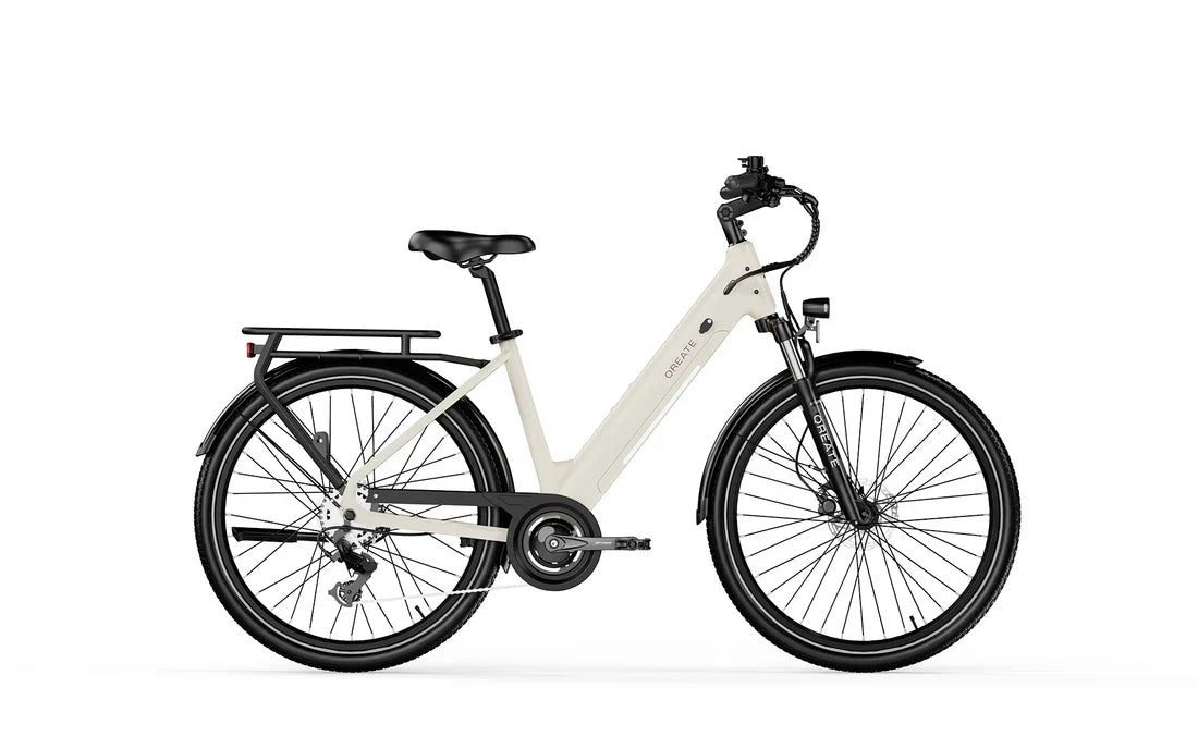 Vélo électrique urbain | A-Spadz QREATE City Air | 250 W | V-max 25 km/h | Autonomie jusqu’à 90 km - Urban Bikes