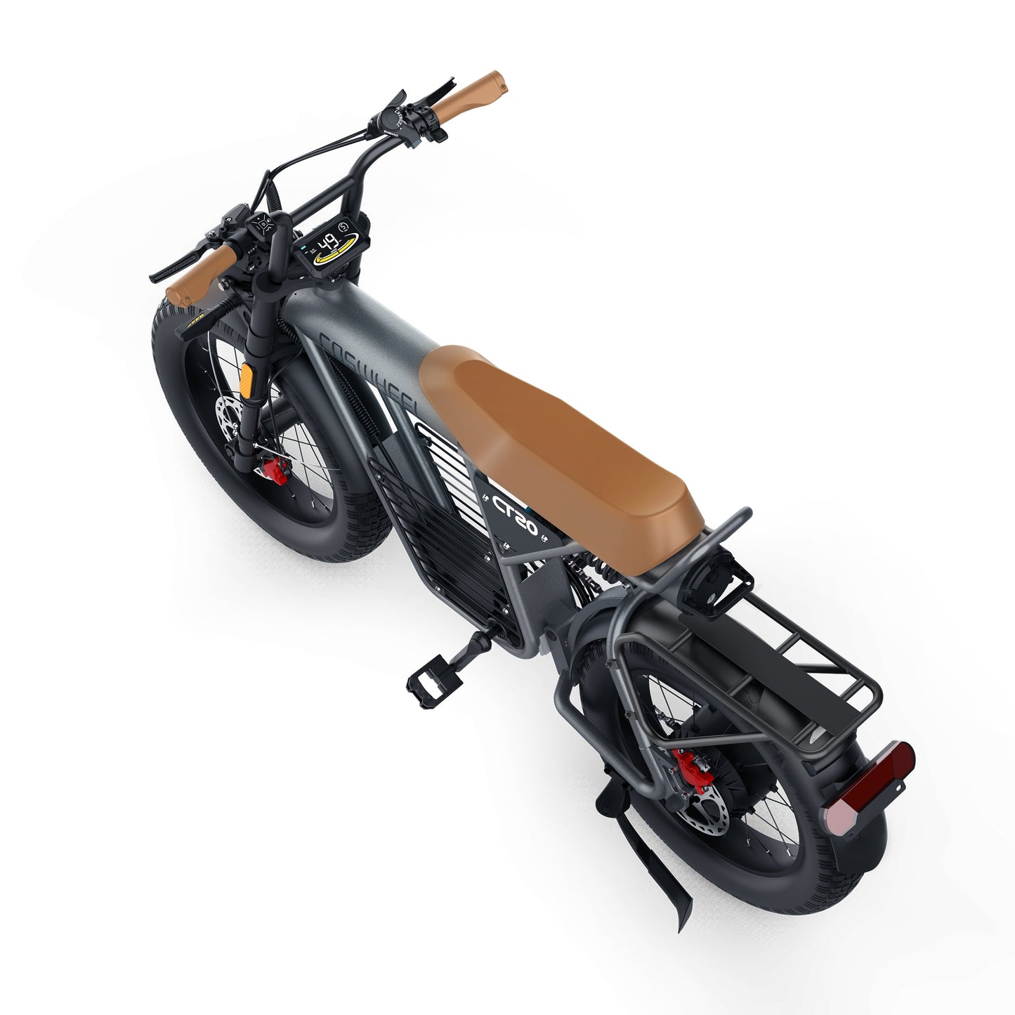 Vélo électrique Fatbike | COSWHEEL CT20 2025 | 1000W | V-max 25 km/h | Autonomie 100 km - Urban Bikes