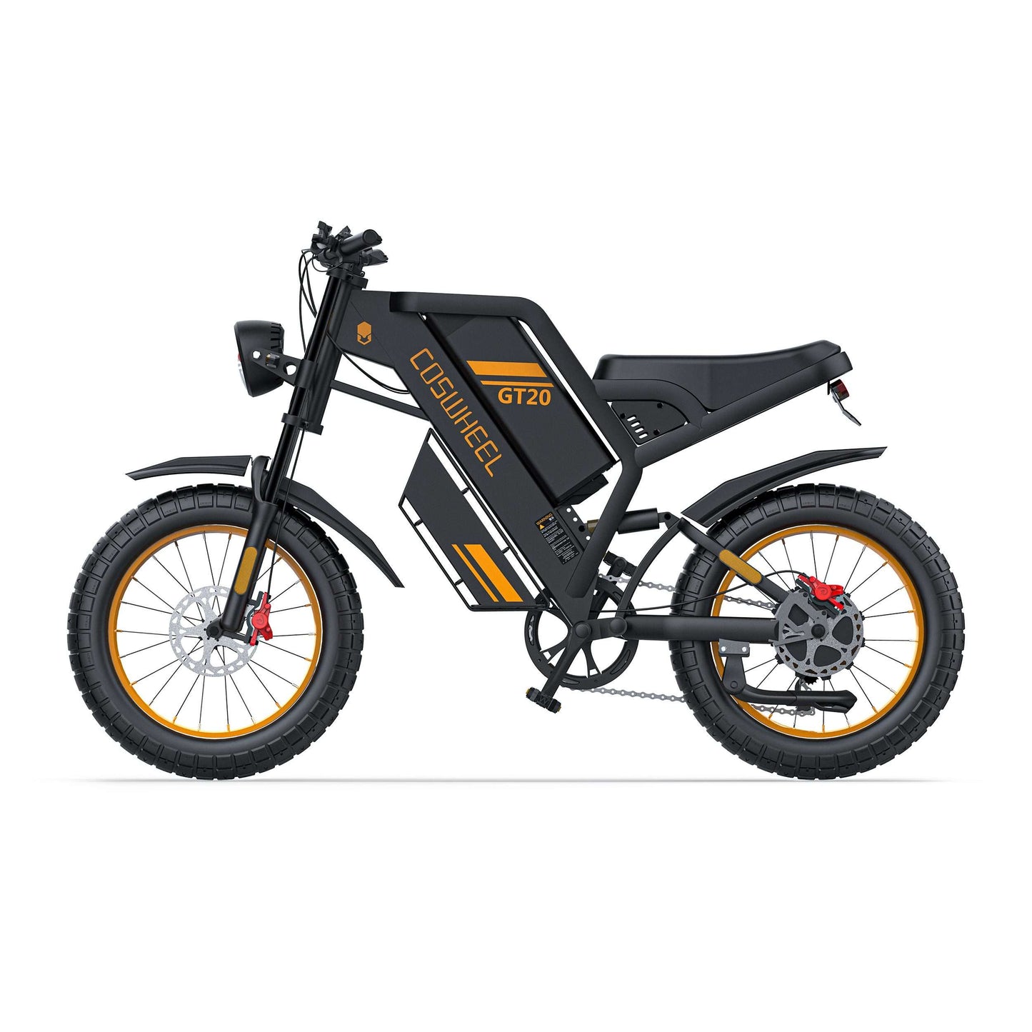 Vélo électrique Fatbike | COSWHEEL GT20 | 1000W | V-max 25 km/h | Autonomie 100 km - Urban Bikes