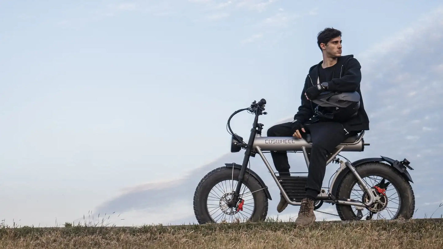 Vélo électrique Fatbike | COSWHEEL CT20S | 1500W | V-max 25 km/h | Autonomie 120 km - Urban Bikes