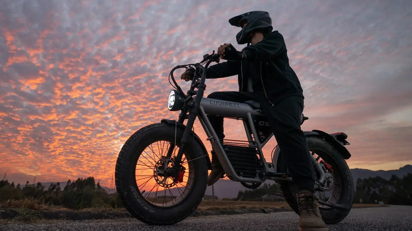 Vélo électrique Fatbike | COSWHEEL CT20S | 1500W | V-max 25 km/h | Autonomie 120 km - Urban Bikes