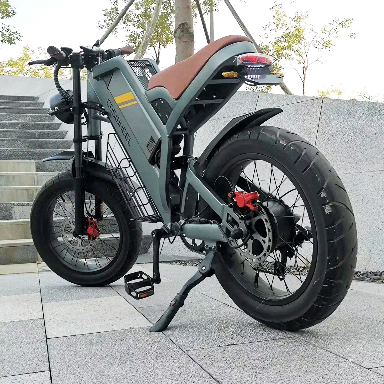 Vélo électrique Fatbike | COSWHEEL GT20 | 1000W | V-max 25 km/h | Autonomie 100 km - Urban Bikes