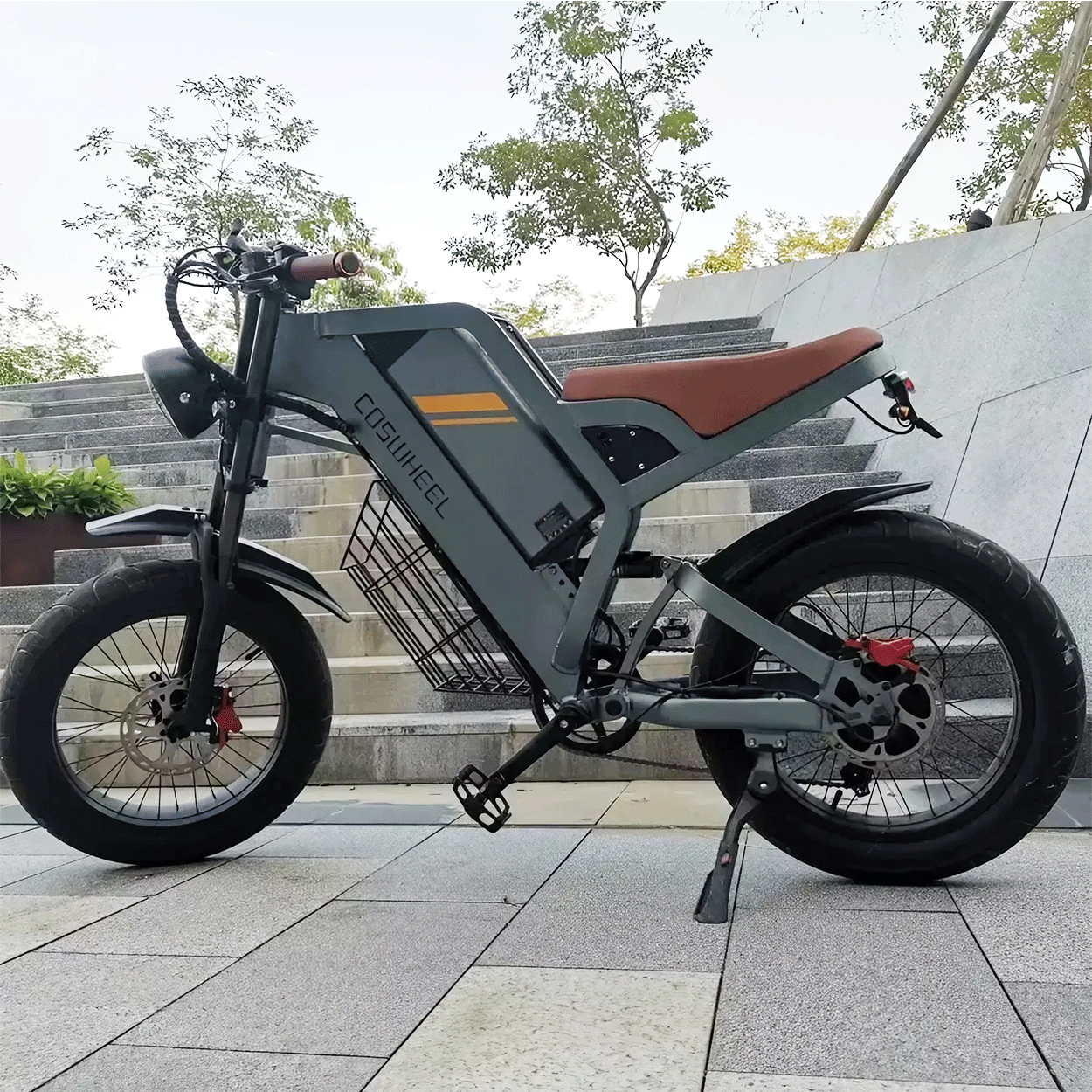 Vélo électrique Fatbike | COSWHEEL GT20 | 1000W | V-max 25 km/h | Autonomie 100 km - Urban Bikes