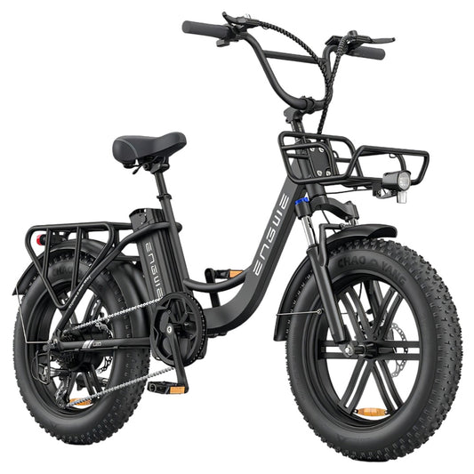Vélo électrique Fatbike | Engwe L20 Boost | 250 W | V-max 25 km/h | Autonomie 125 km