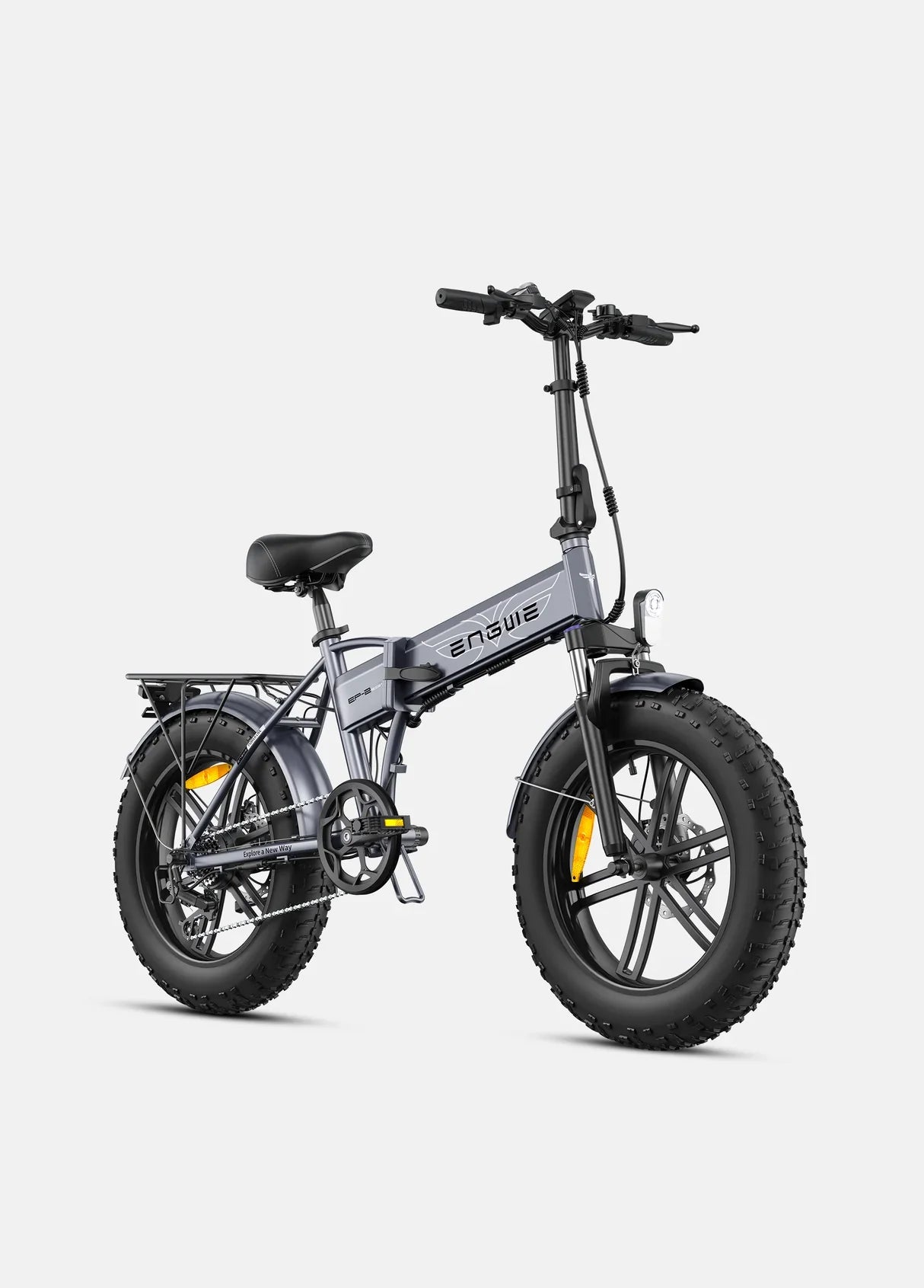 Vélo électrique Fatbike | Engwe EP‑2 Boost | 250 W | V‑max 25 km/h | Autonomie 120 km - Urban Bikes