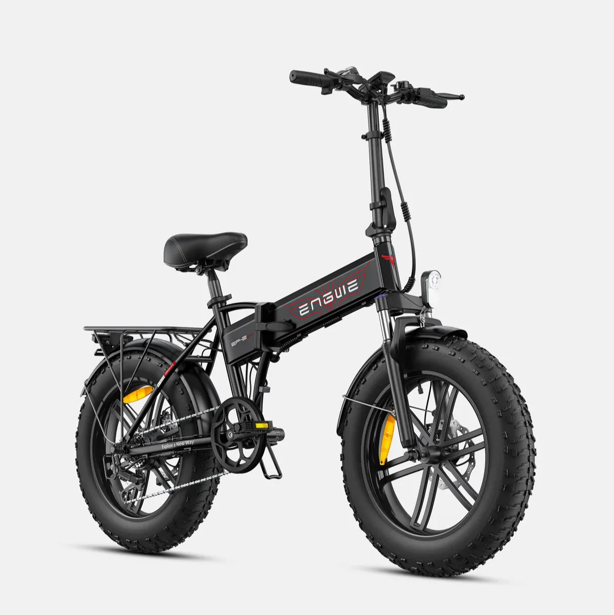 Vélo électrique Fatbike | Engwe EP‑2 Boost | 250 W | V‑max 25 km/h | Autonomie 120 km - Urban Bikes