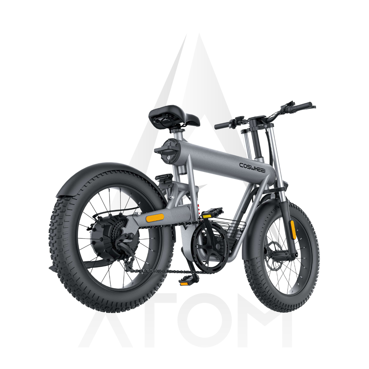 Vélo électrique Fatbike | COSWHEEL T20 | 500 W | V-max 25 km/h | Autonomie 80 km - Urban Bikes