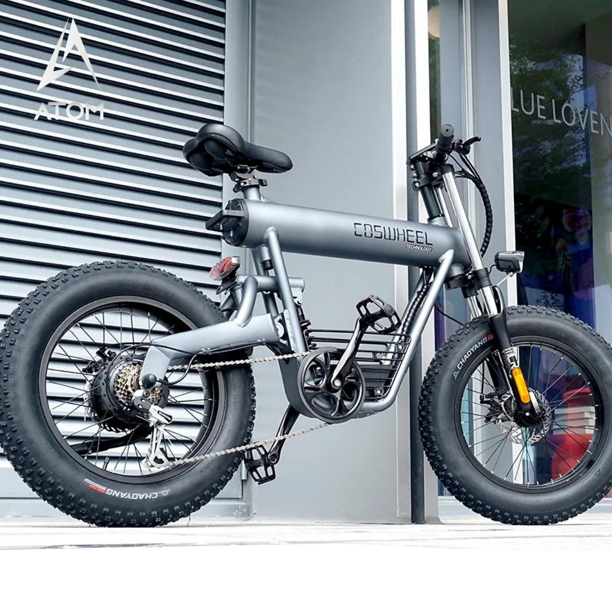 Vélo électrique Fatbike | COSWHEEL T20 | 500 W | V-max 25 km/h | Autonomie 80 km - Urban Bikes