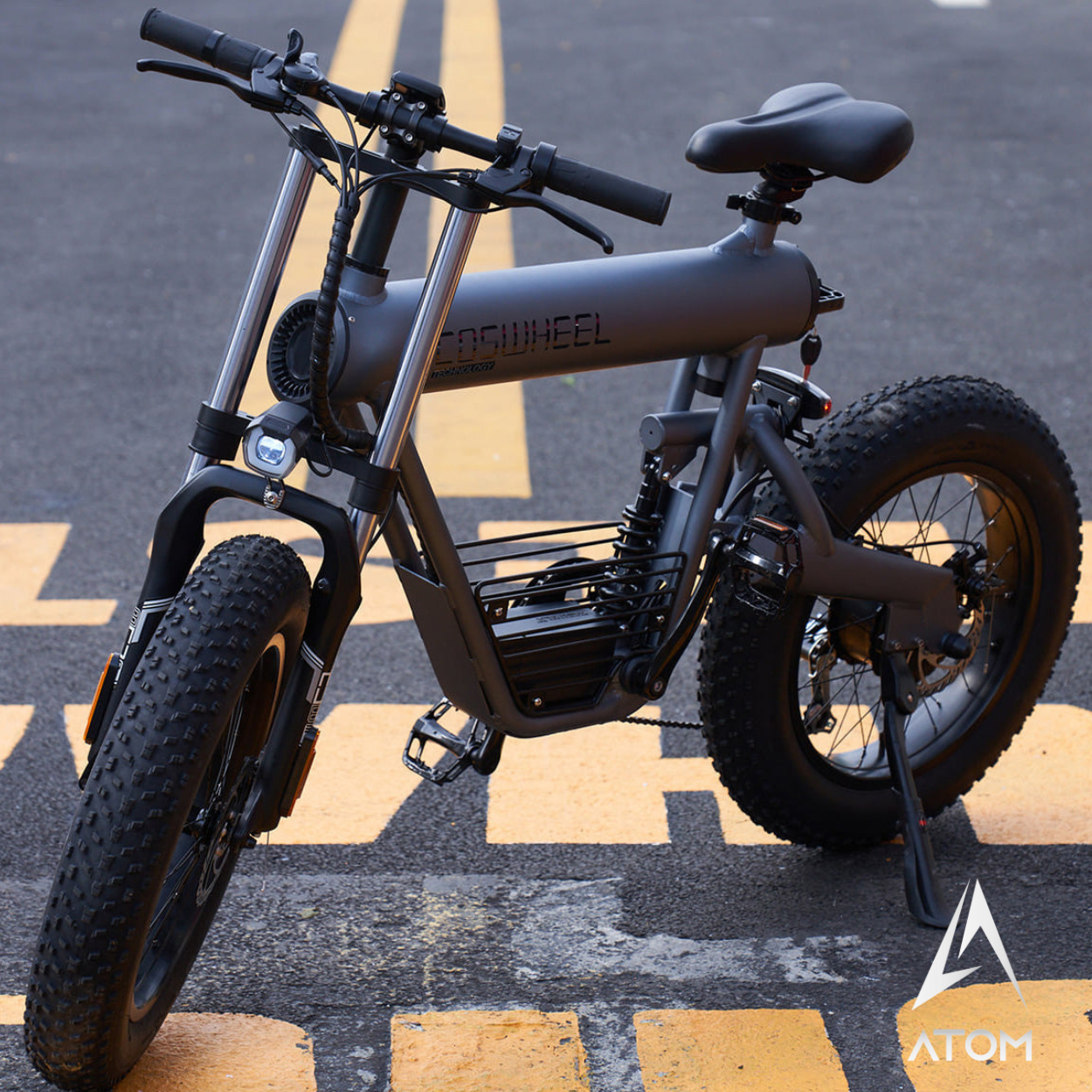 Vélo électrique Fatbike | COSWHEEL T20 | 500 W | V-max 25 km/h | Autonomie 80 km - Urban Bikes