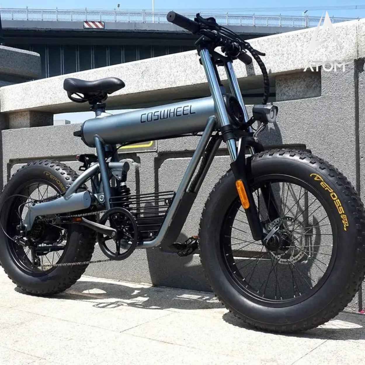 Vélo électrique Fatbike | COSWHEEL T20 | 500 W | V-max 25 km/h | Autonomie 80 km - Urban Bikes