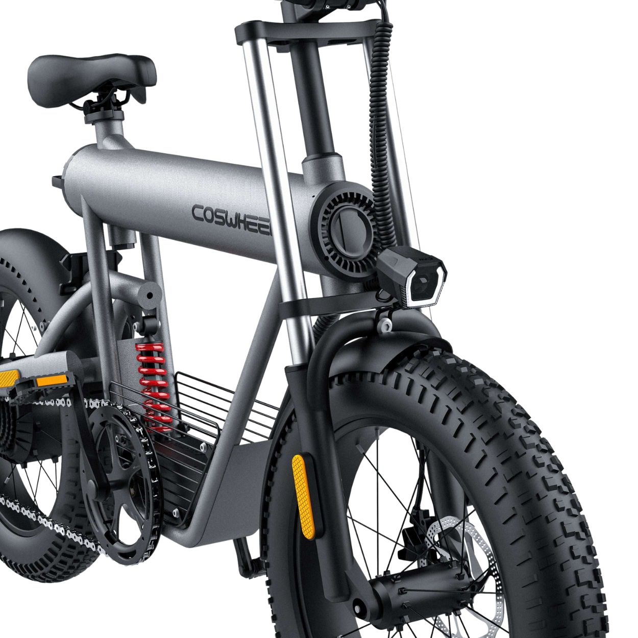 Vélo électrique Fatbike | COSWHEEL T20 | 500 W | V-max 25 km/h | Autonomie 80 km - Urban Bikes