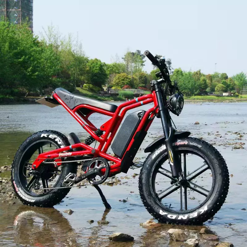Vélo électrique Fatbike | Atom Ride JY09 | 500 W | V-max 25 km/h | Autonomie 105 km - Urban Bikes