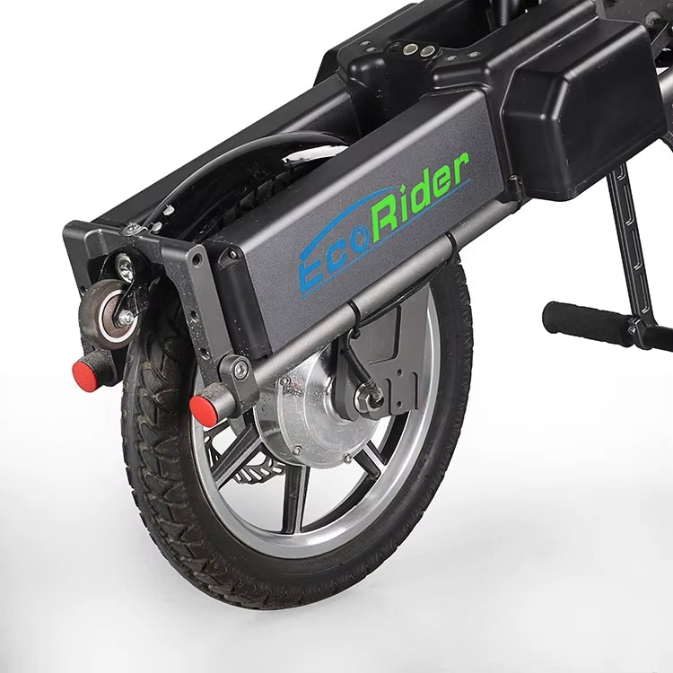 Vélo électrique 3 roues pliable | EcoRider JX003 | 500 W | V‑max 25km/h | Autonomie 150 km - Urban Bikes