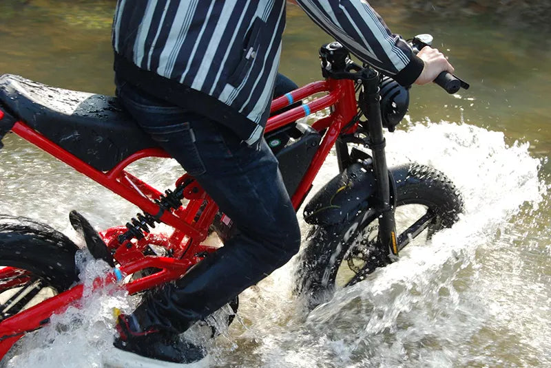 Vélo électrique Fatbike | Atom Ride JY09 | 500 W | V-max 25 km/h | Autonomie 105 km - Urban Bikes