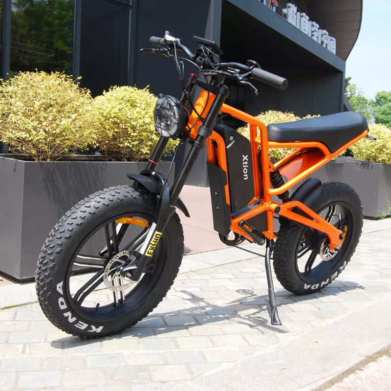Vélo électrique Fatbike | Atom Ride JY09 | 500 W | V-max 25 km/h | Autonomie 105 km - Urban Bikes