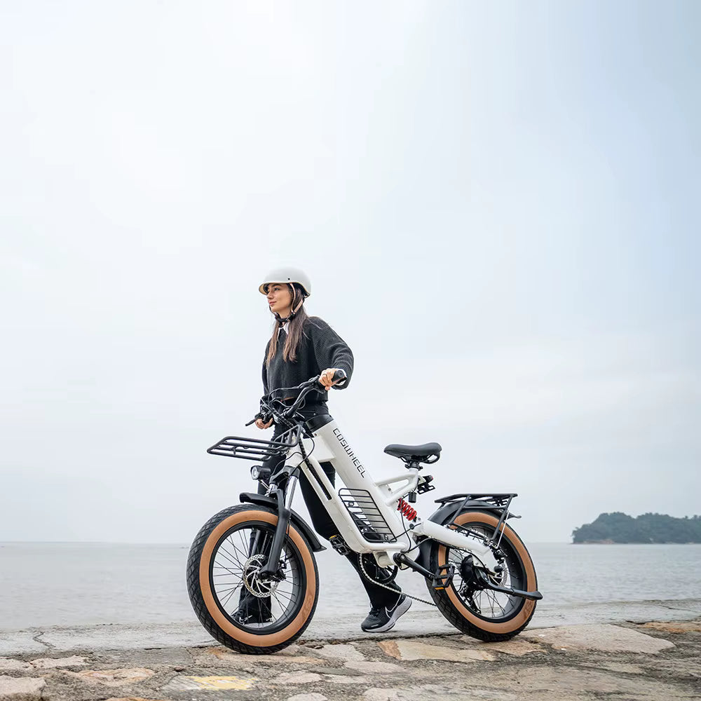Vélo électrique Fatbike | COSWHEEL M20 | 750W | V-max 25 km/h | Autonomie 80 km