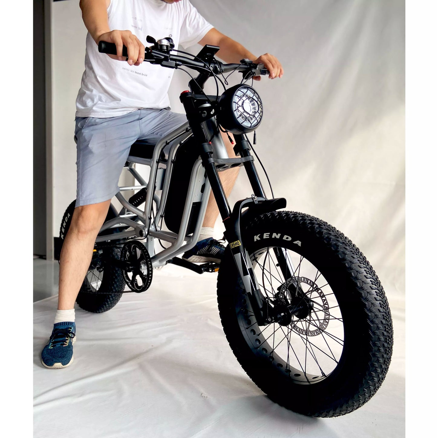 Vélo électrique Fatbike | Atom Ride JY09 | 500 W | V-max 25 km/h | Autonomie 105 km - Urban Bikes