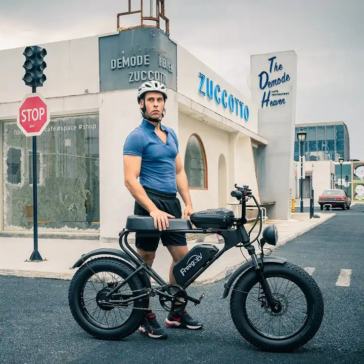 Vélo électrique Fatbike | FREEGO DK 200 | 1200 W | V-max 25 km/h | Autonomie 65 km