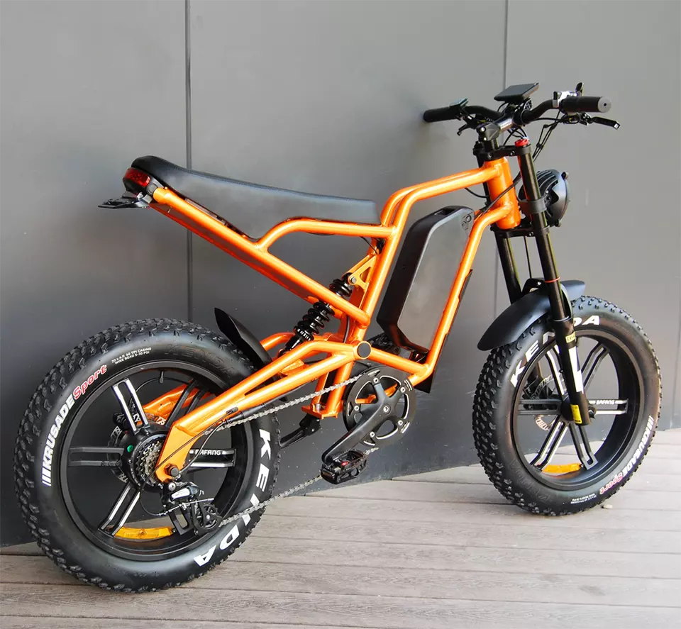 Vélo électrique Fatbike | Atom Ride JY09 | 500 W | V-max 25 km/h | Autonomie 105 km - Urban Bikes