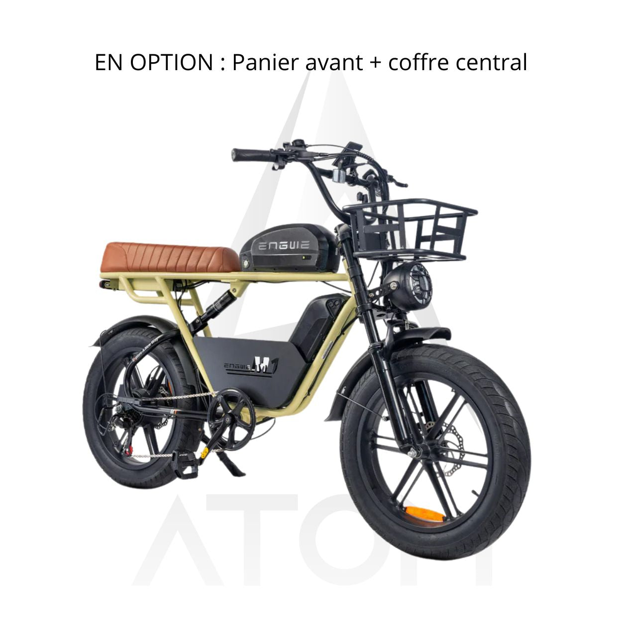 Vélo électrique Fatbike | Engwe M1 | 250 W | V-max 25 km/h | Autonomie 170 km - Urban Bikes