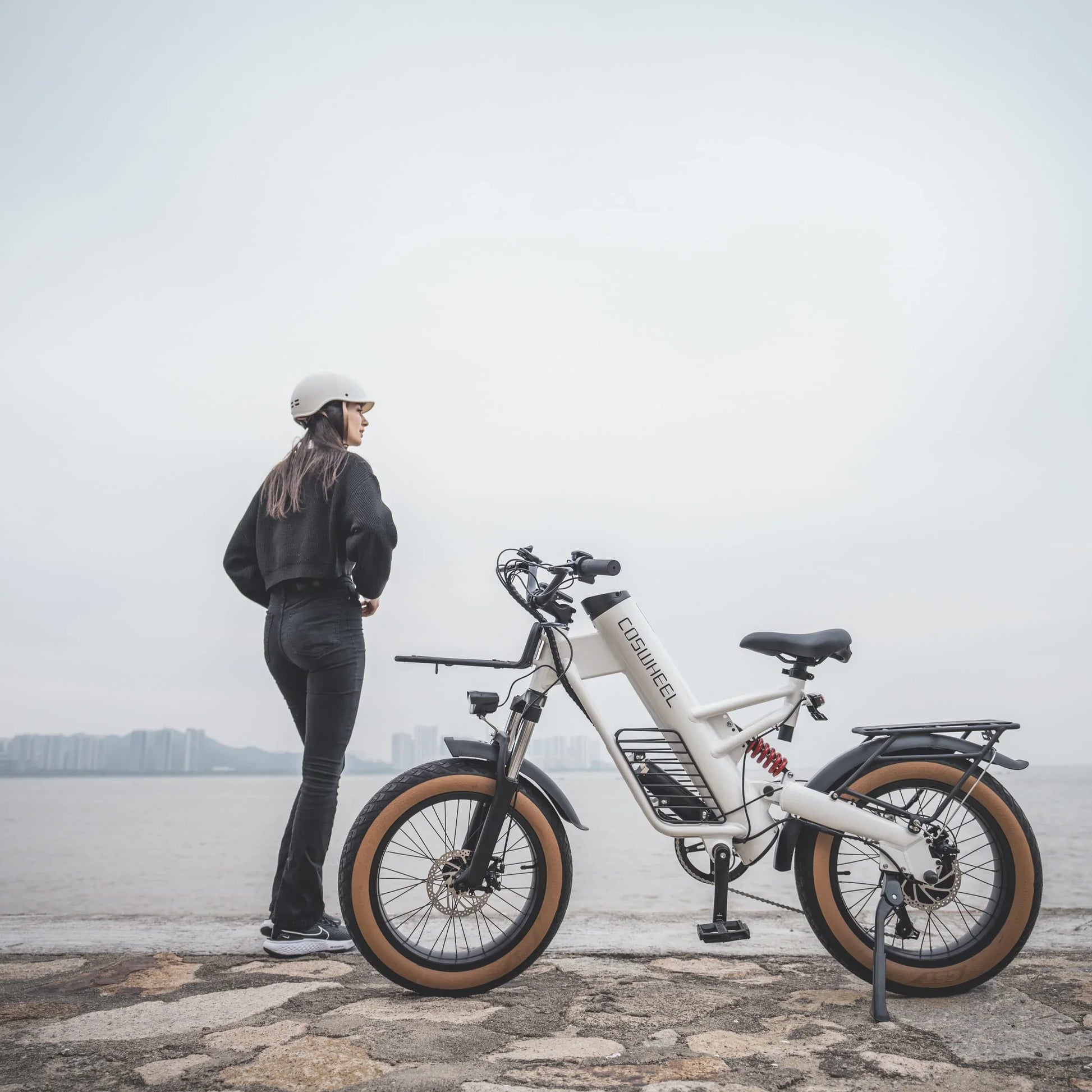 Vélo électrique Fatbike | COSWHEEL M20 | 750W | V-max 25 km/h | Autonomie 80 km - Urban Bikes