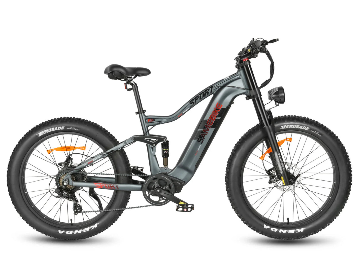 Vélo électrique Fatbike | Samebike RS-A08 | 750 W | V-max 25 km/h | Autonomie 80 km