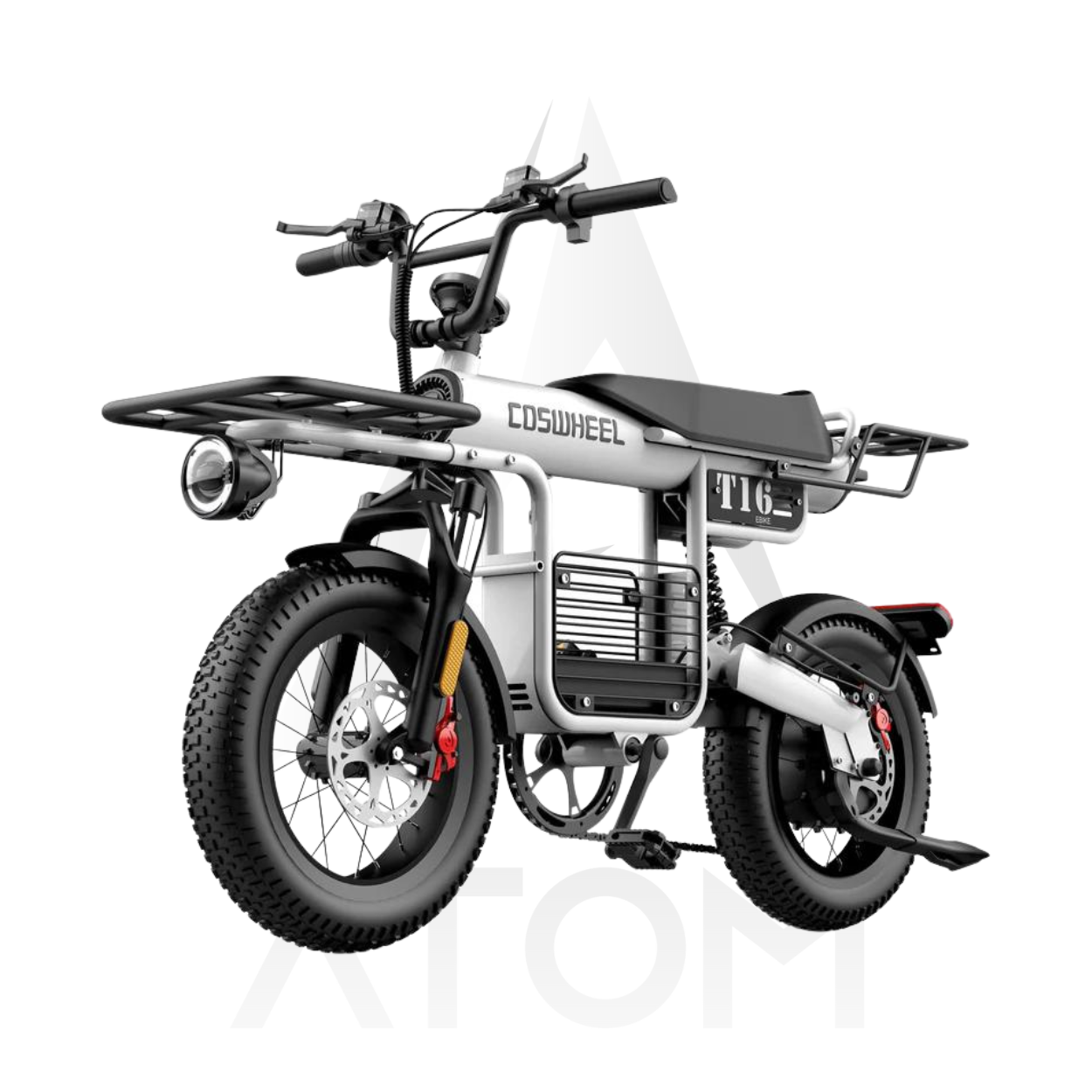 Vélo électrique Fatbike | COSWHEEL T16 | 750W | V-max 25 km/h | Autonomie 113 km - Urban Bikes