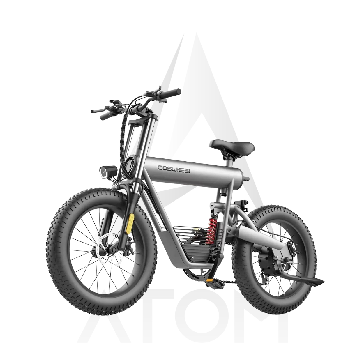 Vélo électrique Fatbike | COSWHEEL T20 | 500 W | V-max 25 km/h | Autonomie 80 km - Urban Bikes