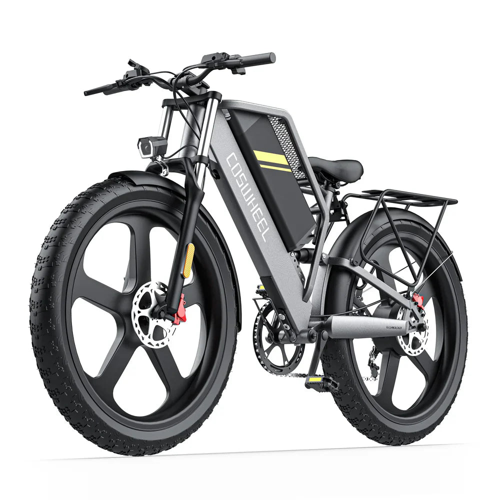Vélo électrique Fatbike | COSWHEEL T26 | 1000W | V-max 25 km/h | Autonomie 140 km - Urban Bikes