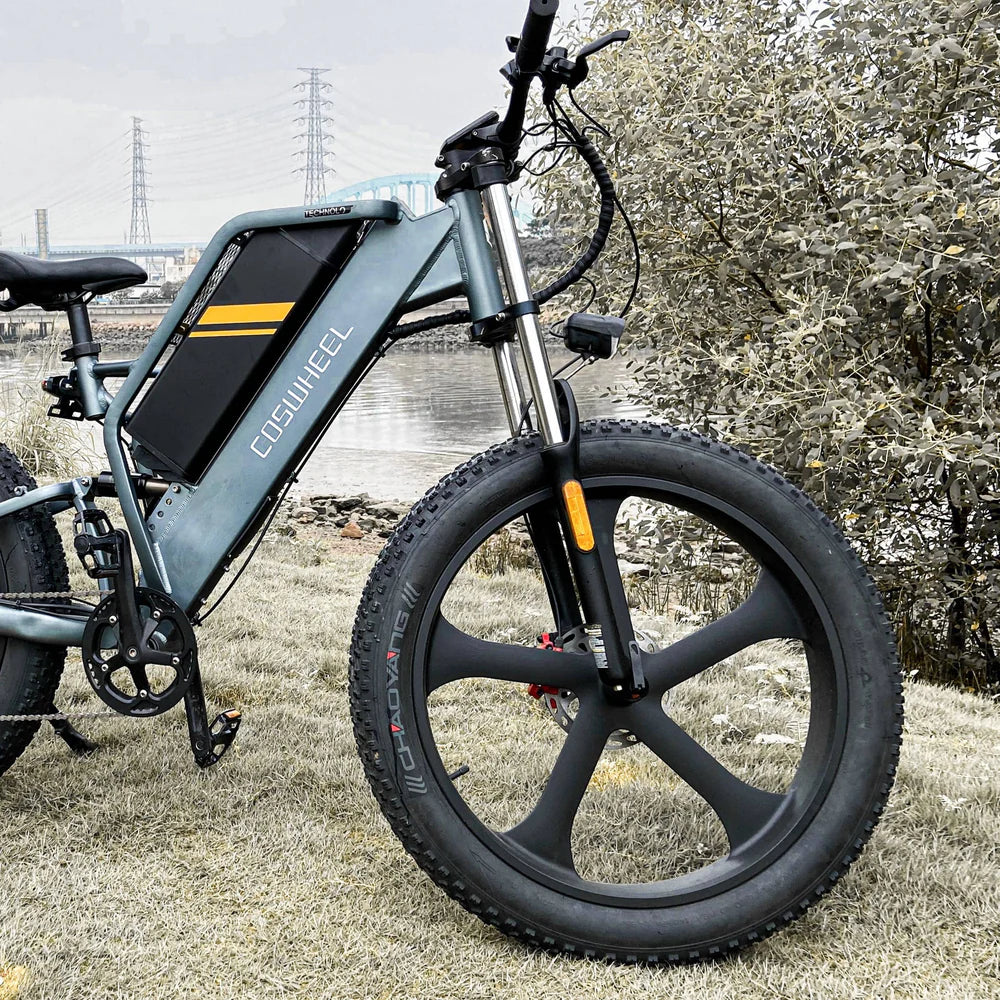 Vélo électrique Fatbike | COSWHEEL T26 | 1000W | V-max 25 km/h | Autonomie 140 km - Urban Bikes