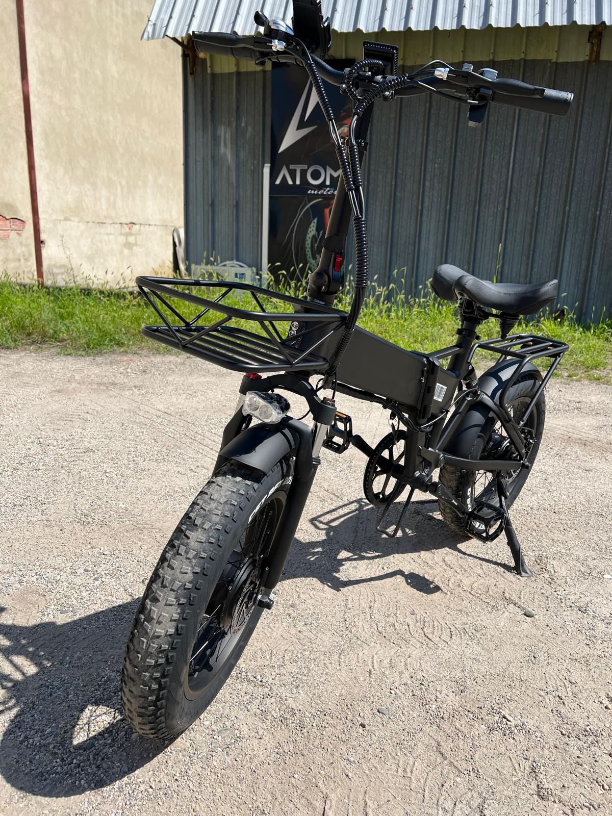 Vélo électrique Fatbike | Atom Ride JY03 | 750 W | V-max 25 km/h | Autonomie 105 km - Urban Bikes
