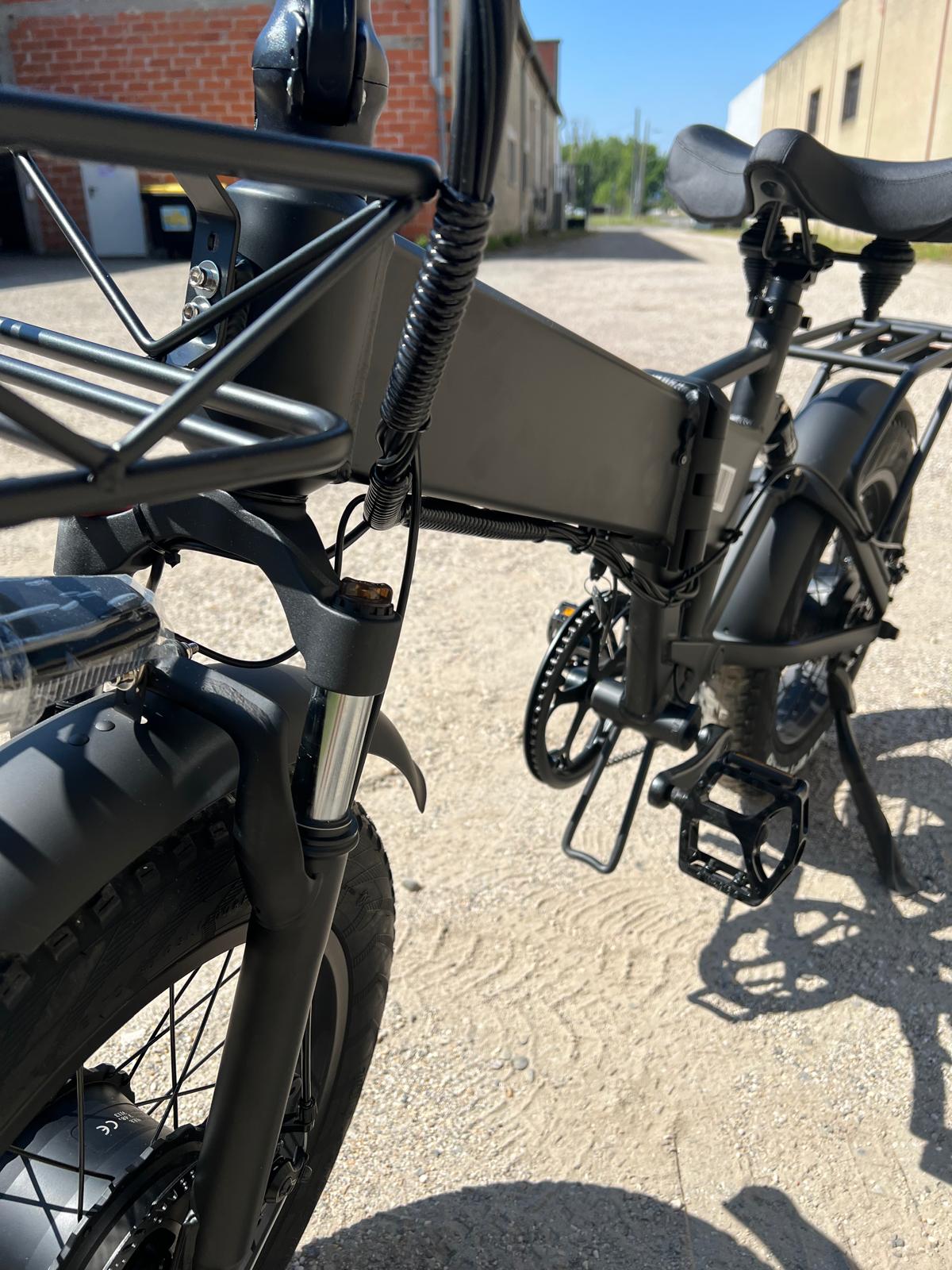 Vélo électrique Fatbike | Atom Ride JY03 | 750 W | V-max 25 km/h | Autonomie 105 km - Urban Bikes