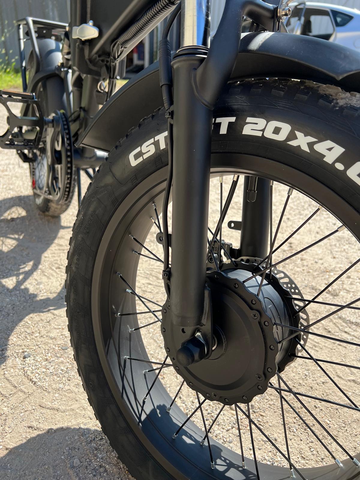 Vélo électrique Fatbike | Atom Ride JY03 | 750 W | V-max 25 km/h | Autonomie 105 km - Urban Bikes