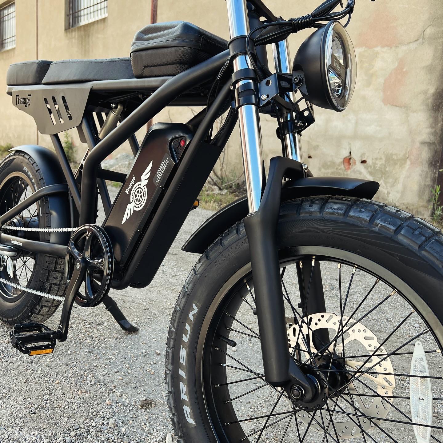 Vélo électrique Fatbike | FREEGO F2 PRO | 1400 W | V-max 25 km/h | Autonomie 80 km - Urban Bikes