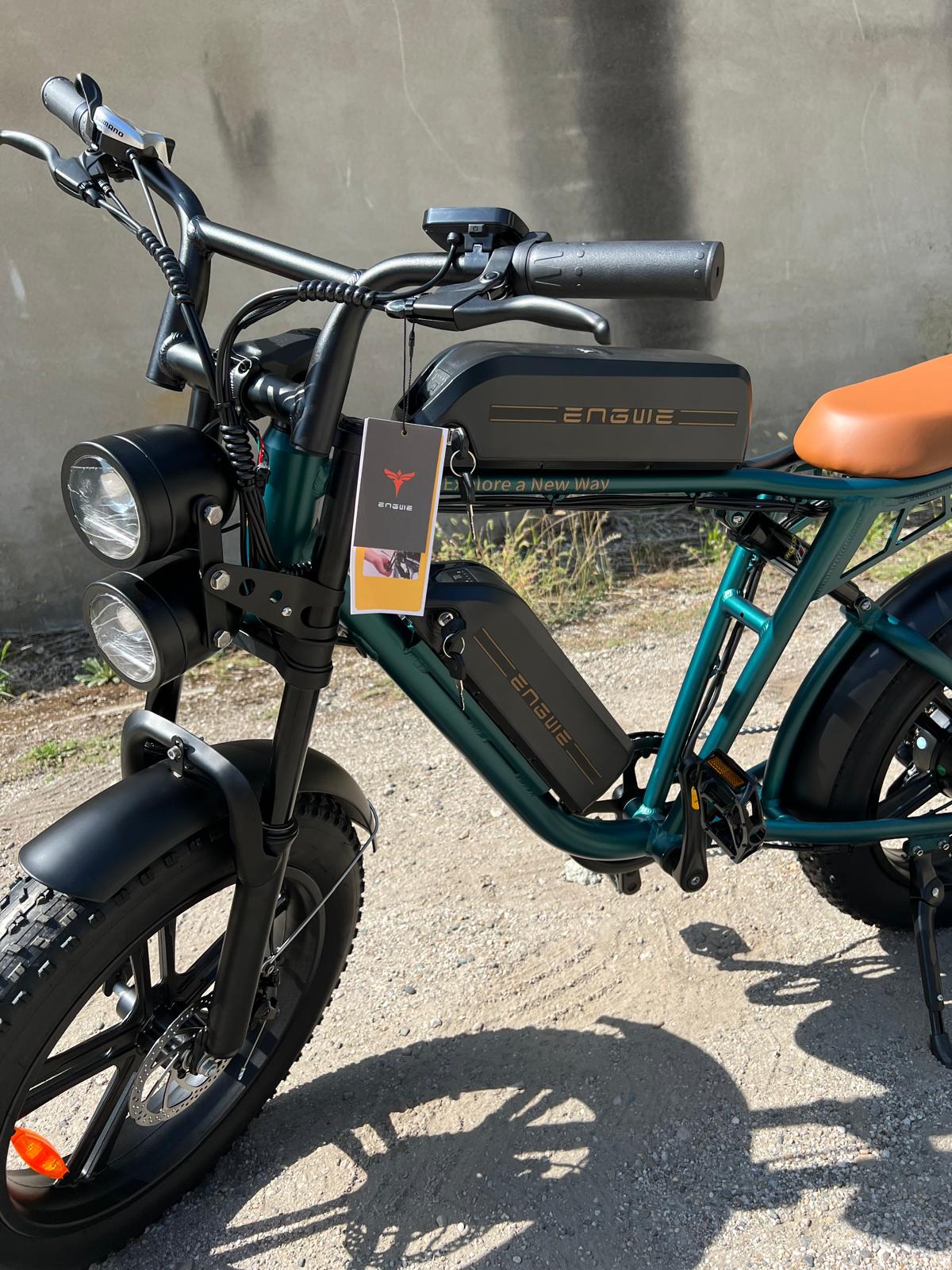 Vélo électrique Fatbike | Engwe M20 | 750 W | V-max 25 km/h | Autonomie 150 km - Urban Bikes