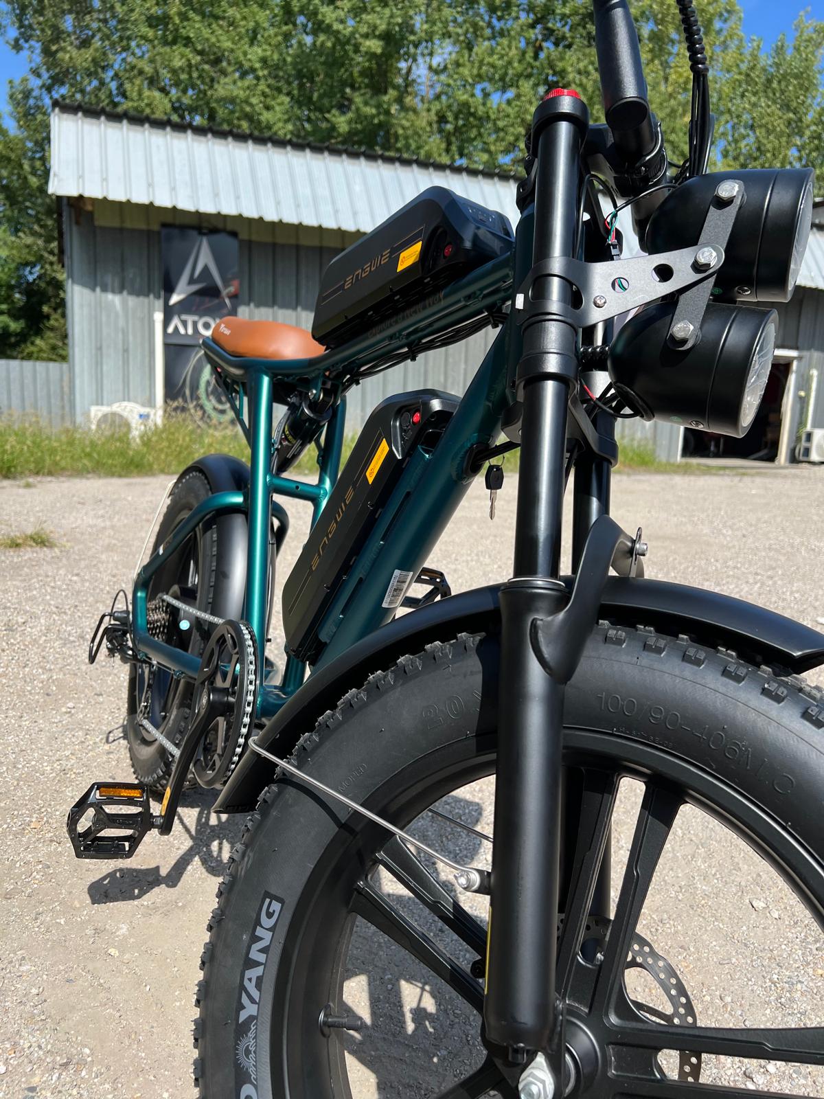 Vélo électrique Fatbike | Engwe M20 | 750 W | V-max 25 km/h | Autonomie 150 km - Urban Bikes