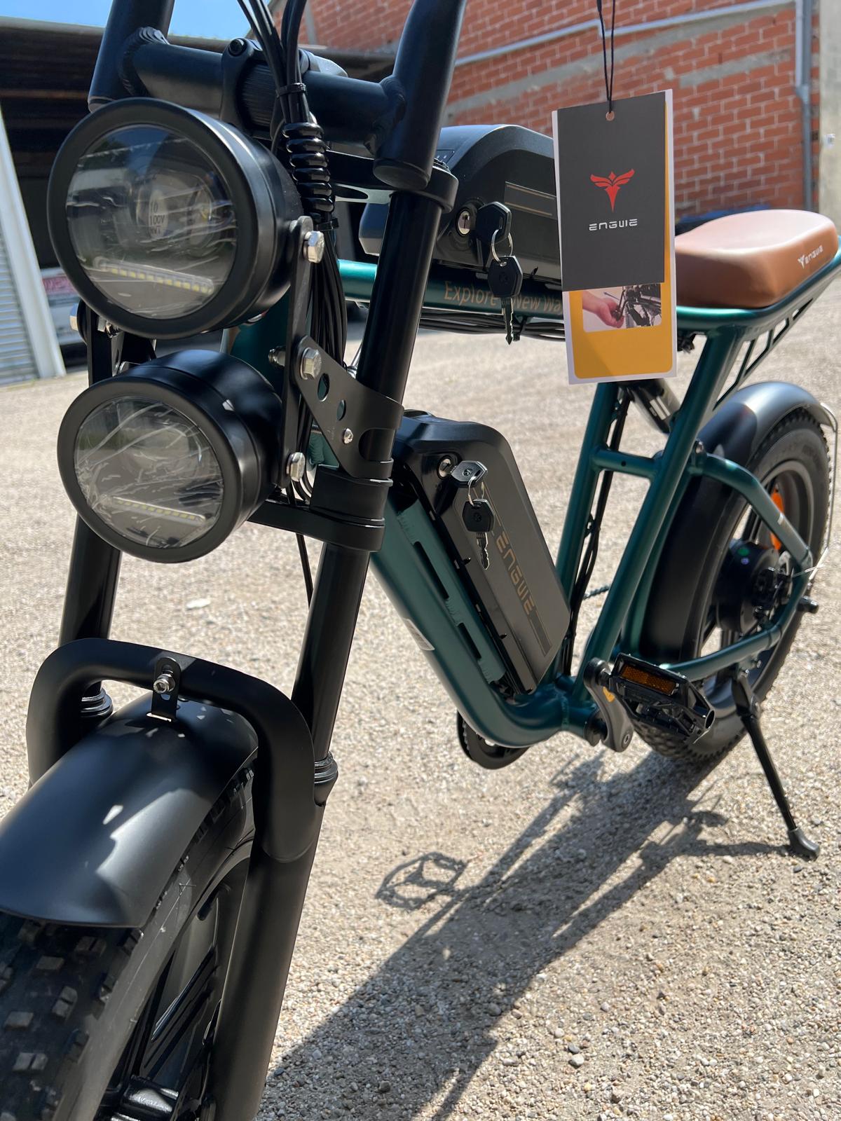 Vélo électrique Fatbike | Engwe M20 | 750 W | V-max 25 km/h | Autonomie 150 km - Urban Bikes