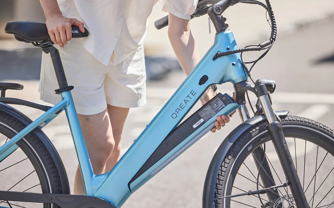 Vélo électrique urbain | A-Spadz QREATE City Air | 250 W | V-max 25 km/h | Autonomie jusqu’à 90 km - Urban Bikes