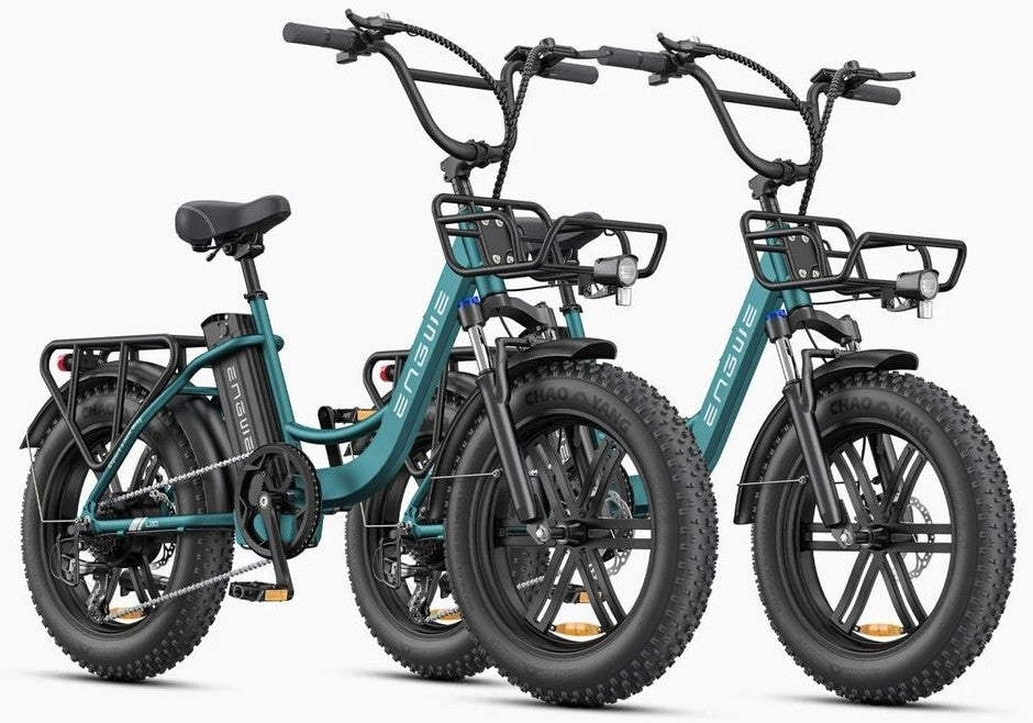 Vélo électrique Fatbike | Engwe L20 Boost | 250 W | V-max 25 km/h | Autonomie 125 km